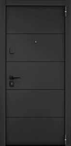 DELTA PRO PP ПВХ Черная шагрень / ПВХ Бьянко