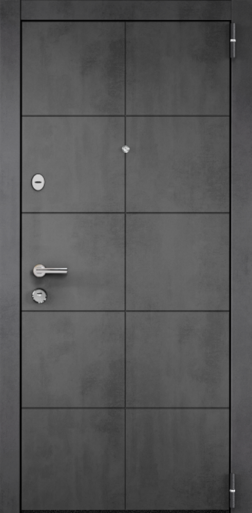 TAU PRO PP ПВХ Бетон темный / ПВХ Дуб белый матовый