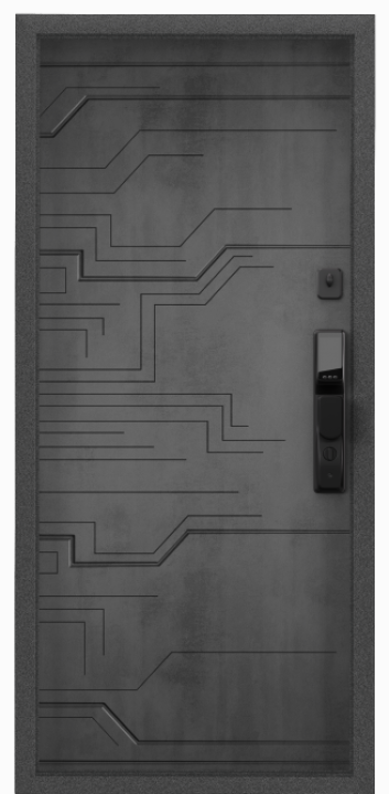 CYBER PRO MP Колоре гриджио / ПВХ Бетон темный