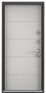 SNEGIR PRO MP Темно-серый букле графит / ПВХ Бьянко