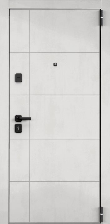 DELTA PRO PP ПВХ Бетон темно серый / ПВХ Бьянко