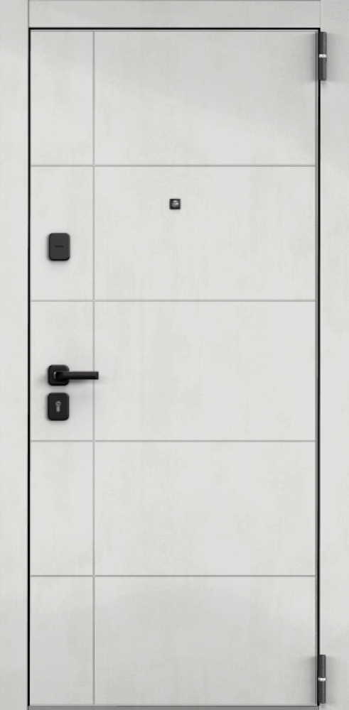 DELTA PRO PP ПВХ Бетон темно серый / ПВХ Бьянко