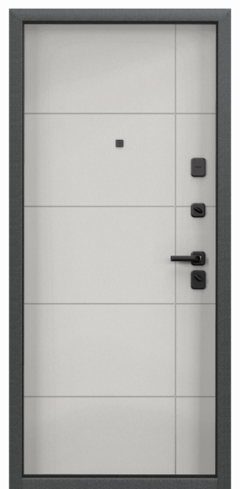 DELTA PRO PP ПВХ Бетон темно серый / ПВХ Бьянко