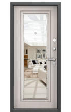 DELTA PRO MP Черный шелк / Лиственница белая (арт. ПВХ Лиственница белая)