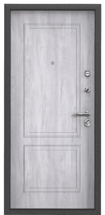 ULTIMATUM PRO MP Темно-серый букле графит / ПВХ Санторини белый