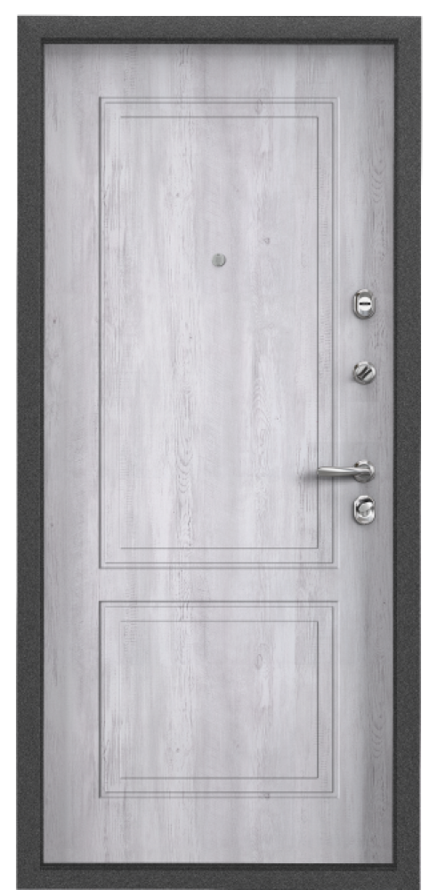 ULTIMATUM PRO MP Темно-серый букле графит / ПВХ Санторини белый