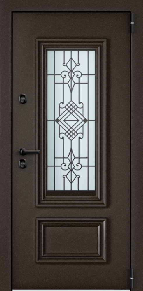 SNEGIR ARCTIC-S MP Букле коричневый / Лиственница белая (арт. ПВХ Лиственница белая)