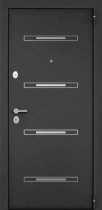 TAU PRO MP Колоре Неро / ПВХ Дуб белый матовый