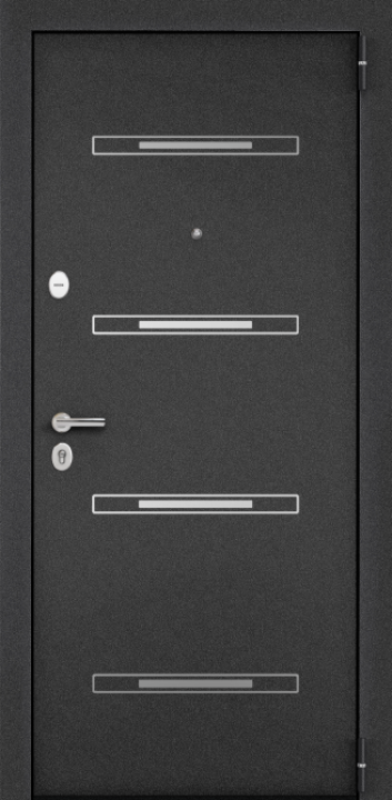 TAU PRO MP Колоре Неро / ПВХ Дуб белый матовый