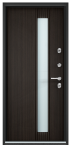 SNEGIR ARCTIC-S PP ЛКП Насыщеный чёрный / ПВХ Лиственница темная