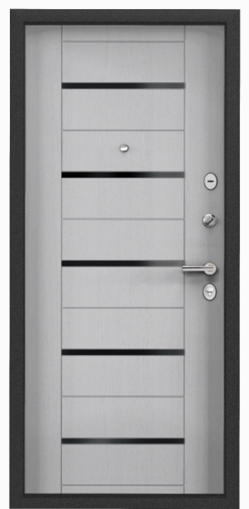 TAU PRO MP Колоре Неро / ПВХ Дуб белый матовый