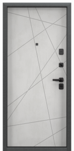 DELTA PRO MP Черный шелк / ПВХ Бетон известковый