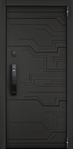 CYBER PRO PP ПВХ Черная шагрень / ПВХ Бьянко