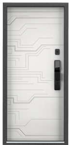 CYBER PRO PP ПВХ Черная шагрень / ПВХ Бьянко