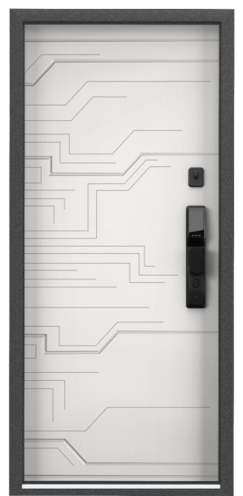 CYBER PRO PP ПВХ Черная шагрень / ПВХ Бьянко