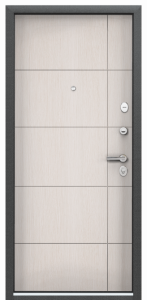 DELTA 100 MP Черный шелк / Лиственница белая (арт. ПВХ Лиственница белая)