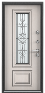 SNEGIR PRO-C PP ЛКП Кармин / Лиственница белая (арт. ПВХ Лиственница белая)