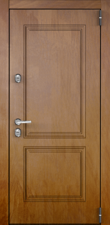 Входная дверь SNEGIR 20F MP Темно-серый букле графит / ПВХ Ферро