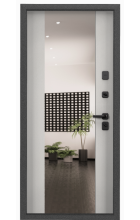 DELTA PRO MP Темно-серый букле графит / ПВХ Бьянко