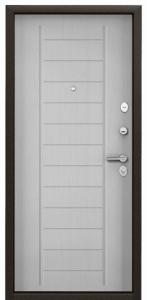 DELTA PRO MP Букле коричневый / ПВХ Дуб белый матовый