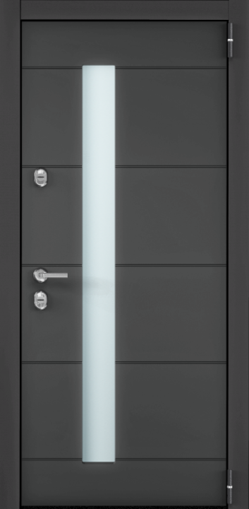 SNEGIR ARCTIC-S PP ЛКП Графит / ПВХ Крема