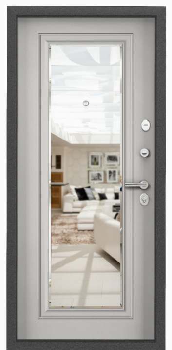 DELTA PRO MP Темно-серый букле графит / ПВХ Бьянко