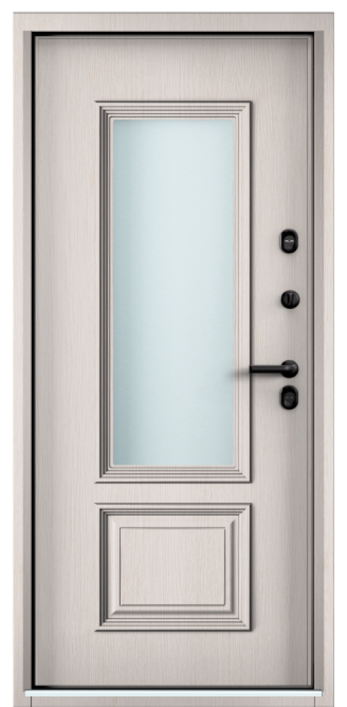 SNEGIR ARCTIC-S MP Букле коричневый / Лиственница белая (арт. ПВХ Лиственница белая)