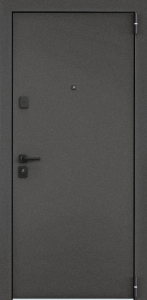 S.OMEGA PRO MP Темно-серый букле графит / ПВХ Санторини белый