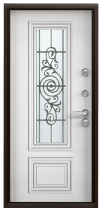 SNEGIR PRO-C MP Букле коричневый / Белый (арт. КТ Белый)