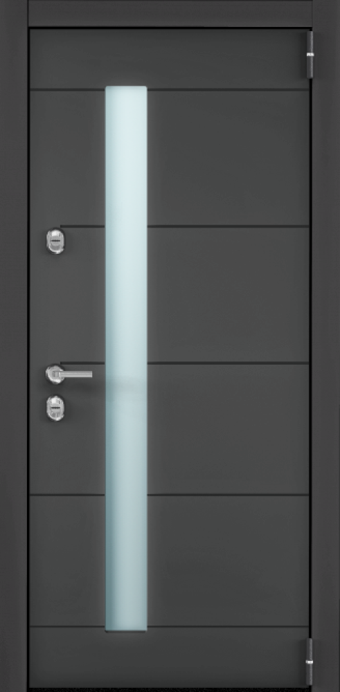 SNEGIR PRO-C PP ЛКП Графит / ПВХ Крема