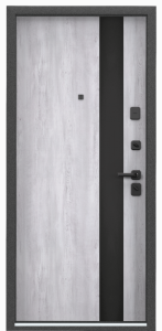 S.OMEGA PRO PP ПВХ Дуб крафт золотой / ПВХ Санторини белый