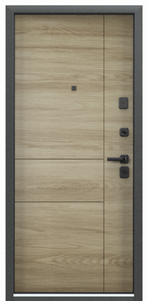 DELTA PRO PP ПВХ Лиственница темная / ПВХ Дуб Песок Горизонт