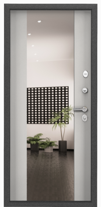 DELTA PRO MP Темно-серый букле графит / ПВХ Бьянко