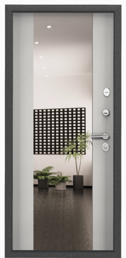 DELTA PRO MP Темно-серый букле графит / ПВХ Бьянко