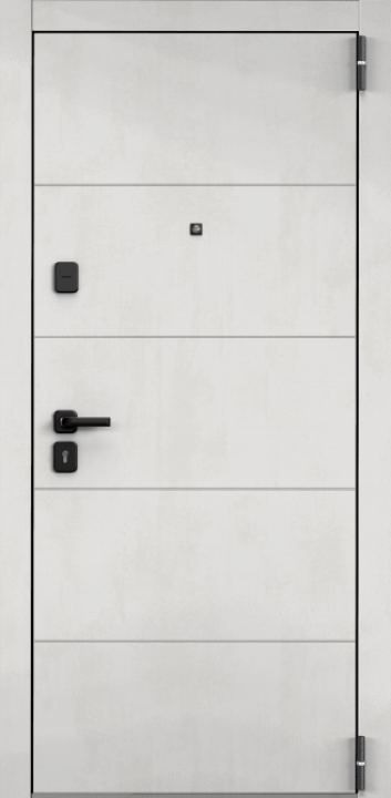 DELTA PRO PP ПВХ Бетон темно серый / ПВХ Бьянко