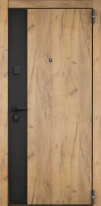 S.OMEGA PRO PP ПВХ Дуб крафт золотой / ПВХ Санторини белый