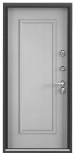 SNEGIR PRO MP Темно-серый букле графит / ПВХ Дуб белый матовый