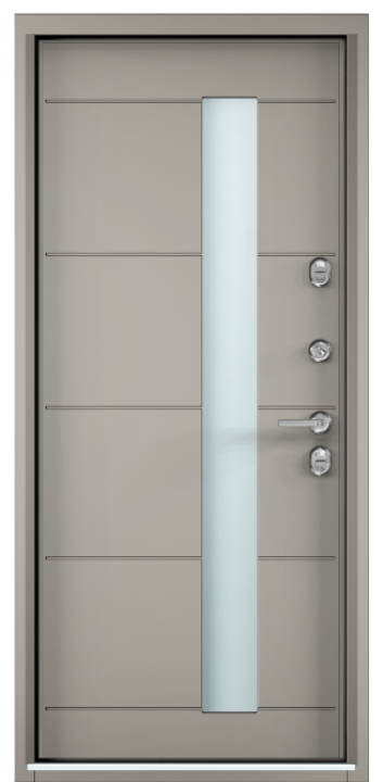 SNEGIR ARCTIC-S PP ЛКП Графит / ПВХ Крема