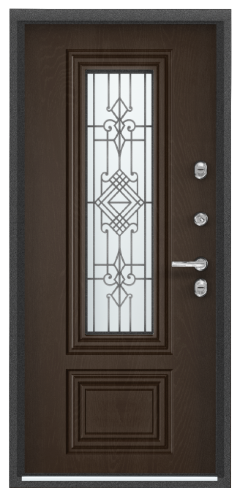 SNEGIR PRO-C PP ФМ Черное дерево / ПВХ Дуб коньяк