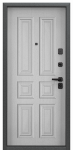 DELTA PRO MP Черный шелк / ПВХ Дуб белый матовый