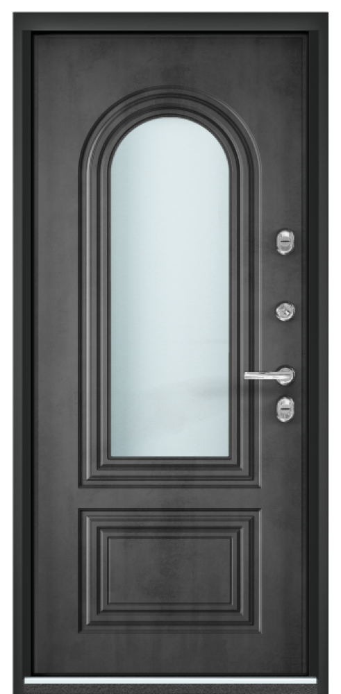 SNEGIR ARCTIC-S PP ЛКП Графит / ПВХ Бетон темный