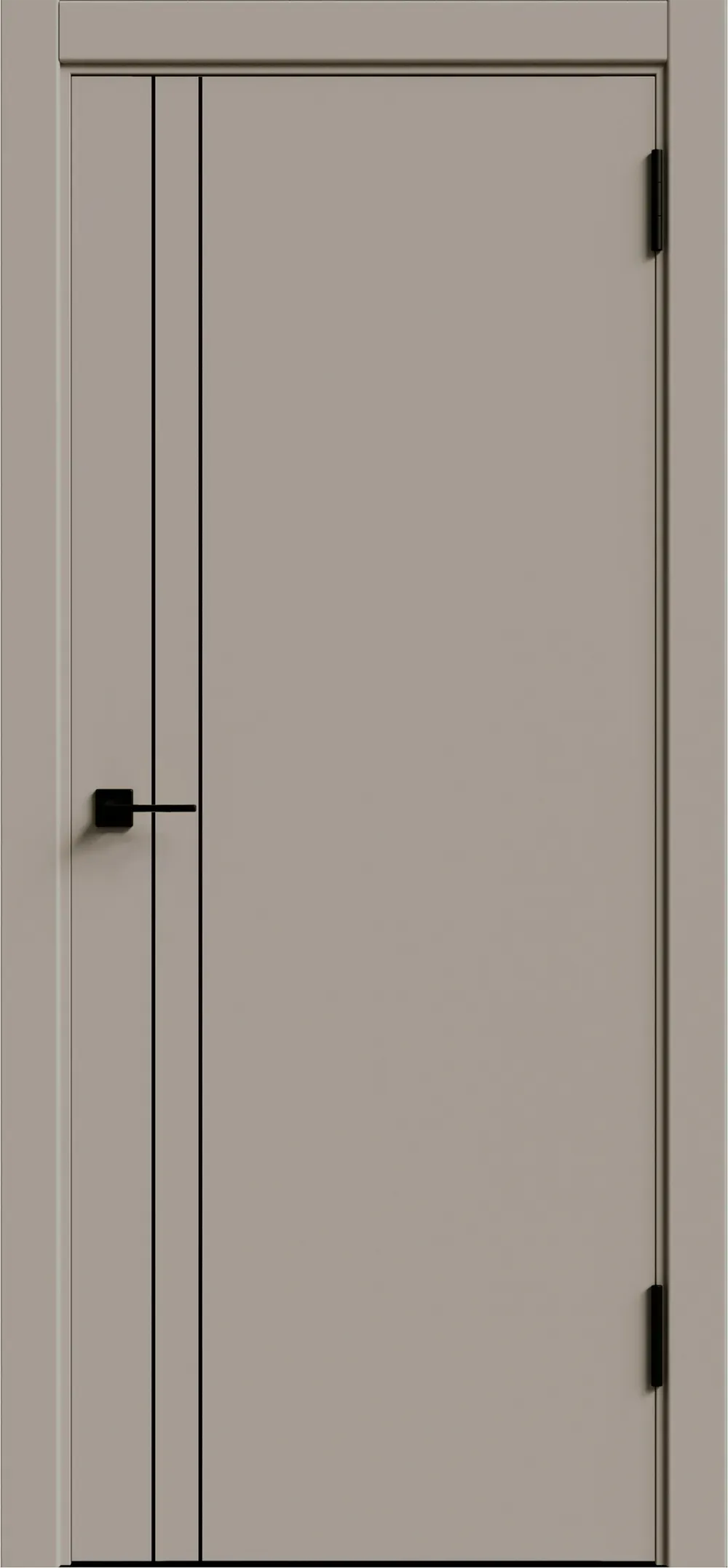 Юркас KM 2 ДГ Крим ABS черная с 4-х сторон молдинг Черный