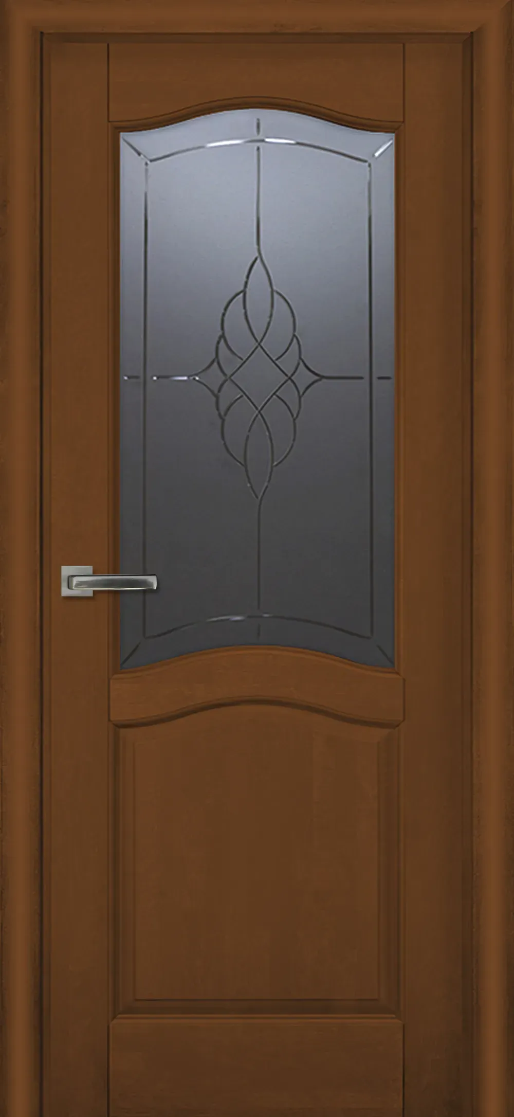 Юркас Лео м. ДО графит с фрезеровкой Бренди